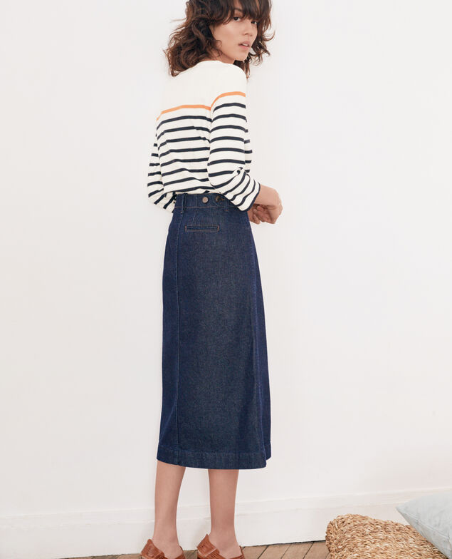 Denim skirt Indigo