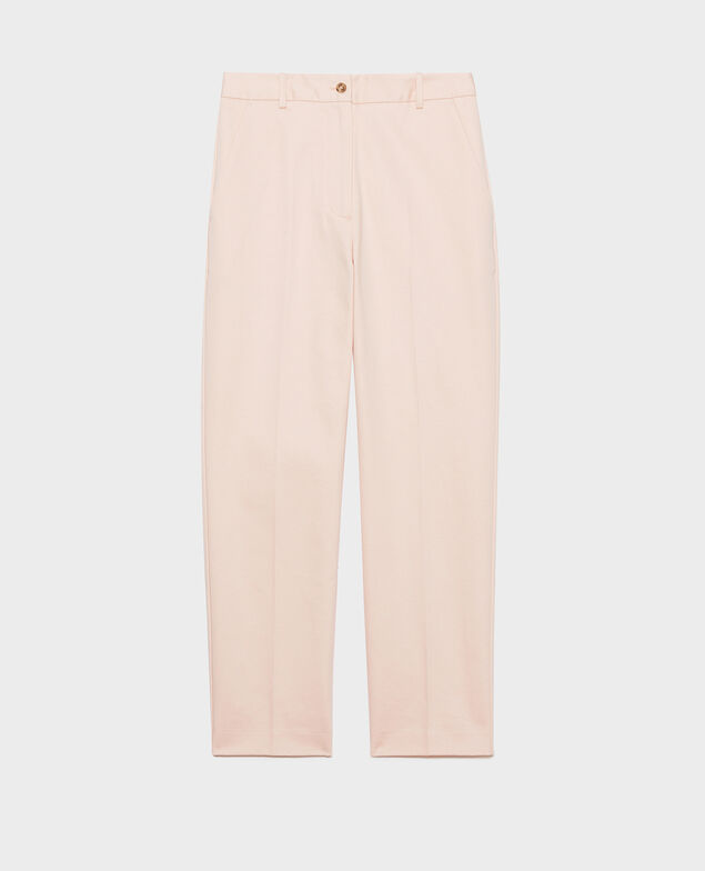 MARGUERITE - Cigarette trousers Seashell pink