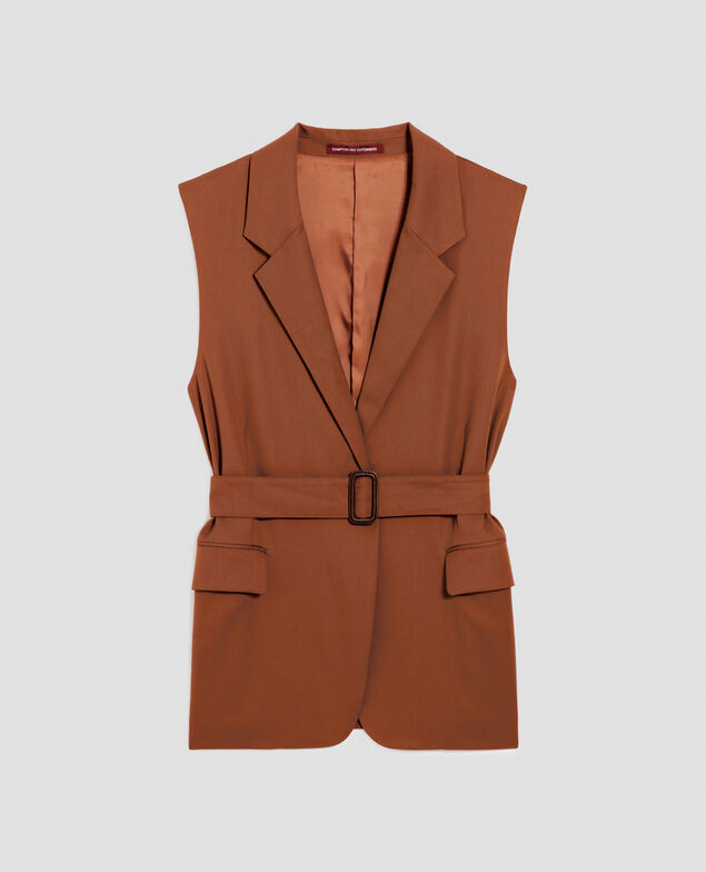 Wool blazer I360 monks robe brown