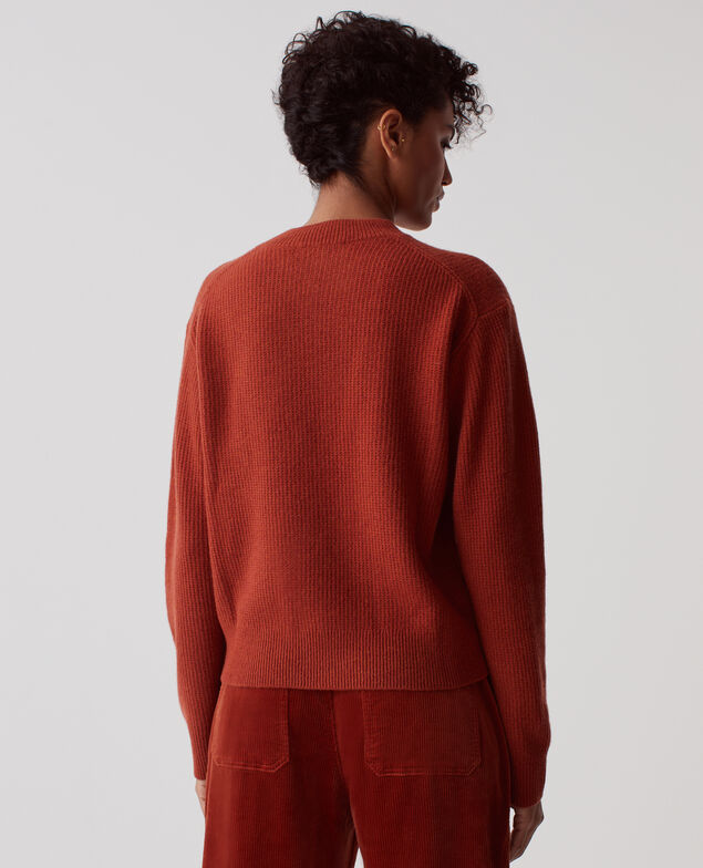 Wool jumper U270 orange
