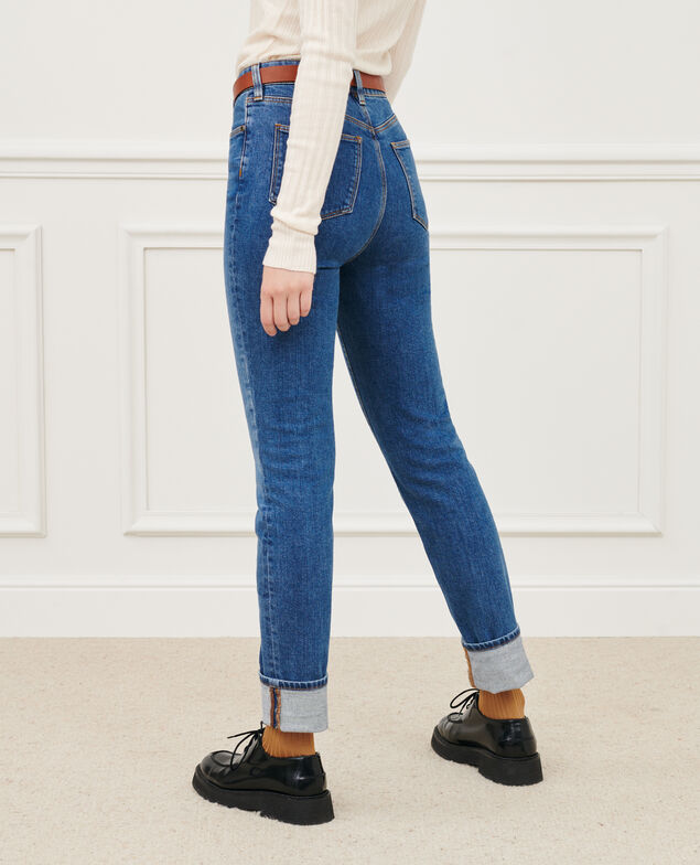 LILI - SLIM - Cotton jeans 105 denim