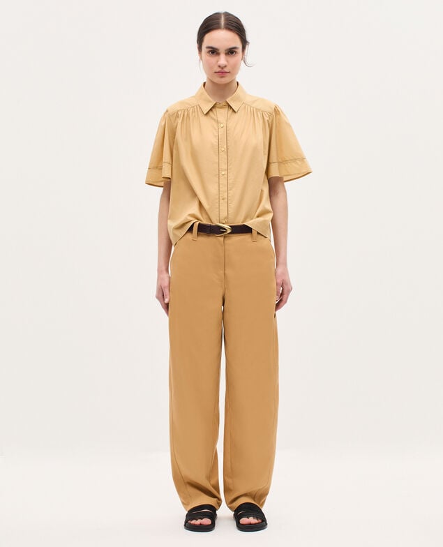 Barrel leg trousers K320 prairie sand