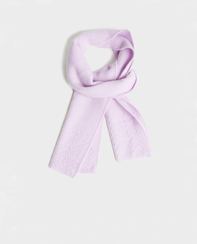 Cashmere scarf  Pastel lilac