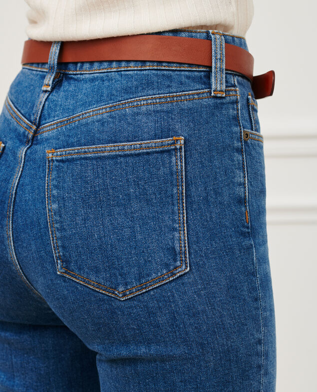 LILI - SLIM - Cotton jeans 105 denim