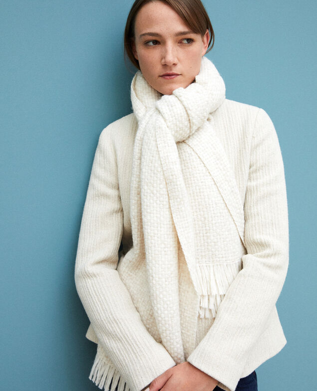 Big scarf White