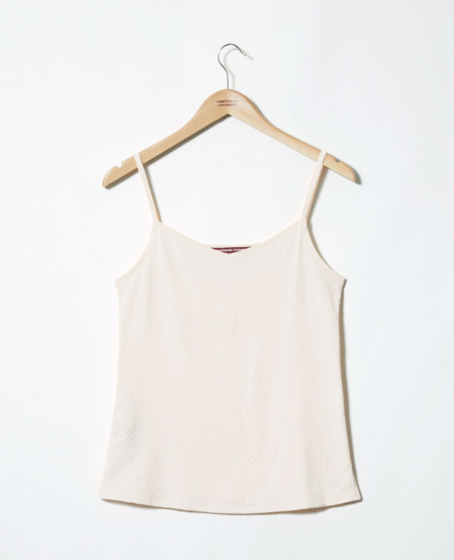 Vest top with spaghetti straps Light pink