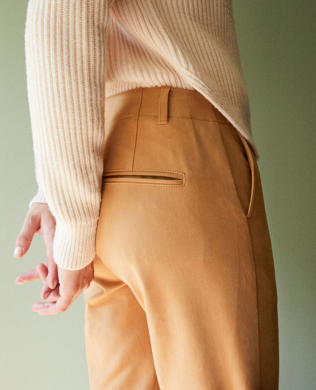  Straight-leg trousers Iced coffee