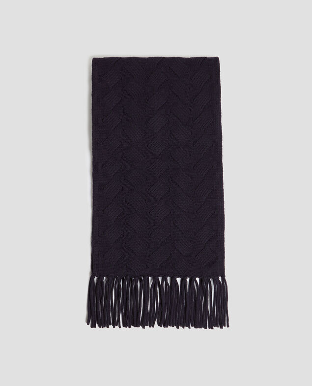Wool scarf H695 night sky