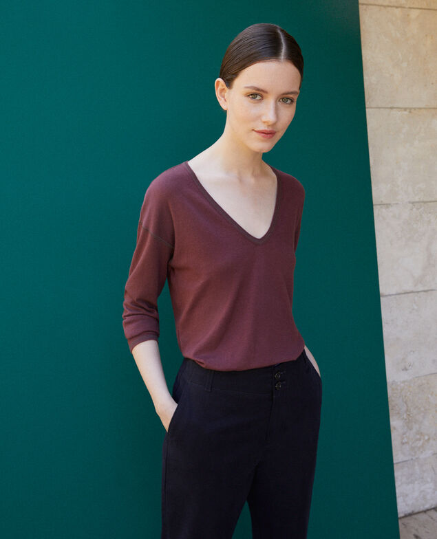  Cotton T-shirt Decadente chocolate