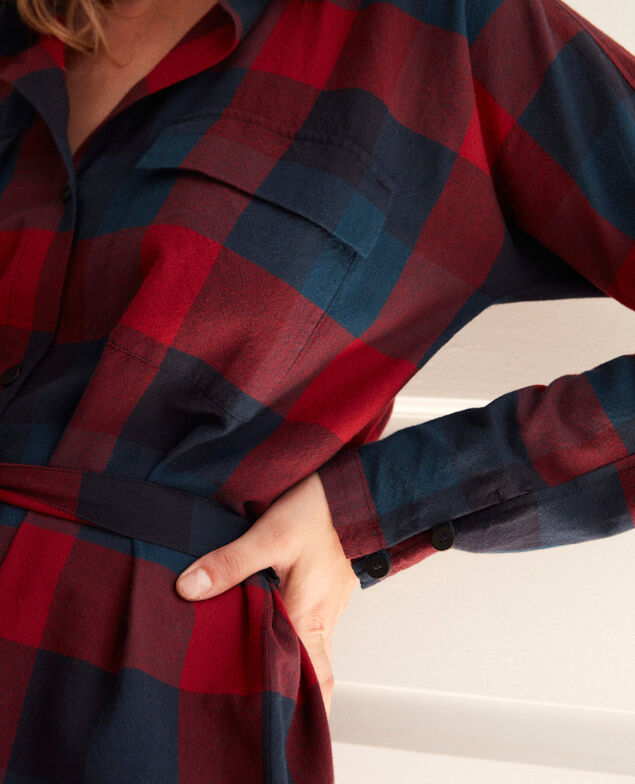 Chequered dress Check