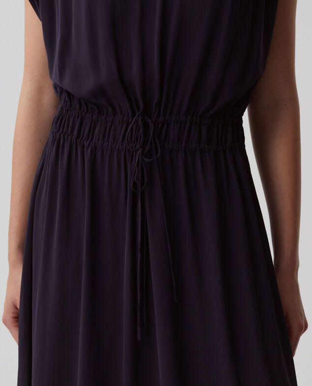 Silky maxi dress H695 night sky