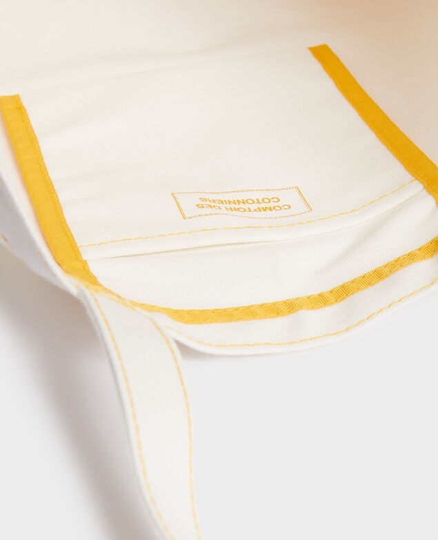Printed canvas bag Gold fusion