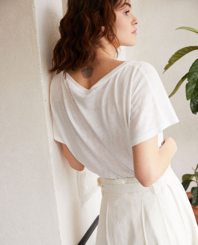 Soft-touch t-shirt Off white