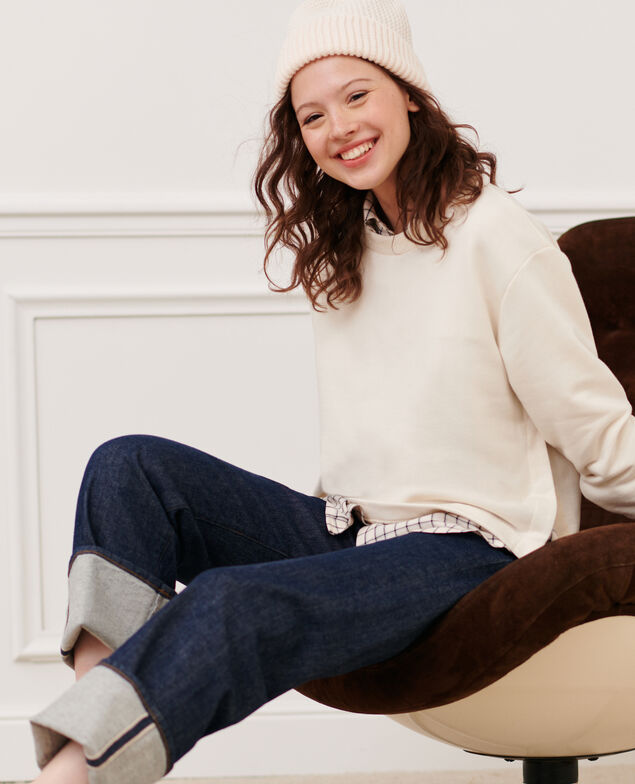 Cotton sweatshirt 11 off white