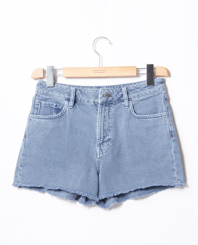 Fringed shorts Alpine blue