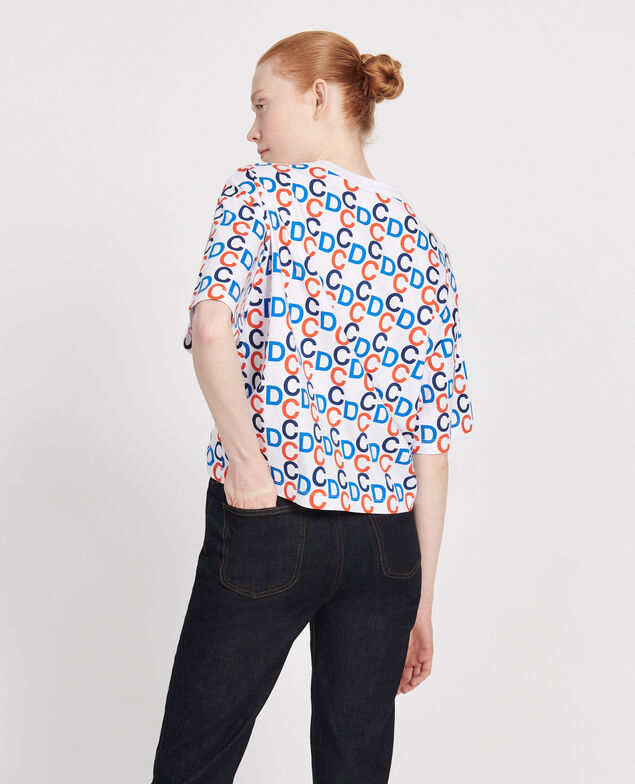 Cotton T-shirt Optical white