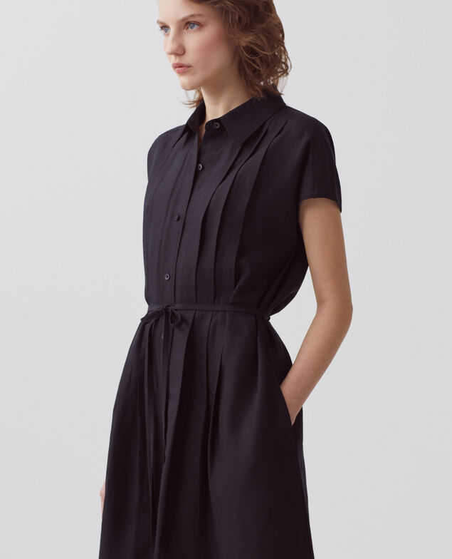 Shirt dress H091 black beauty