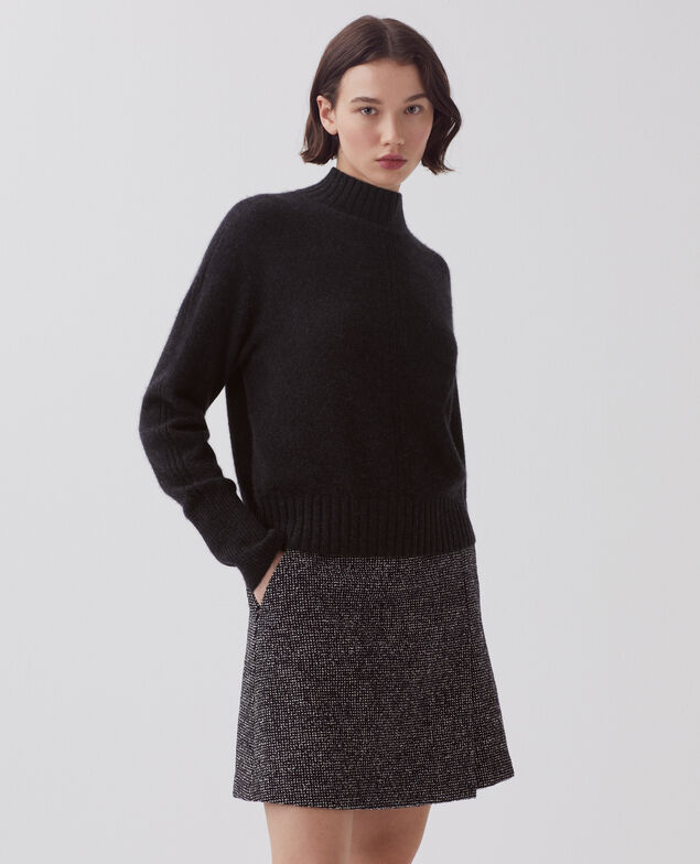 Mini skirt I097 neppie black