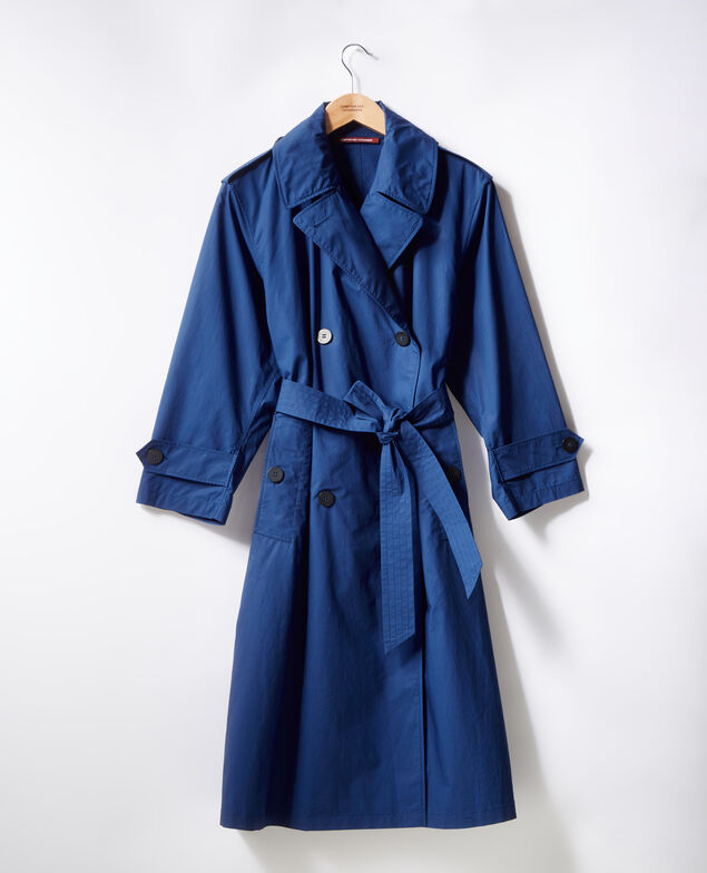 Light trench coat Indigo