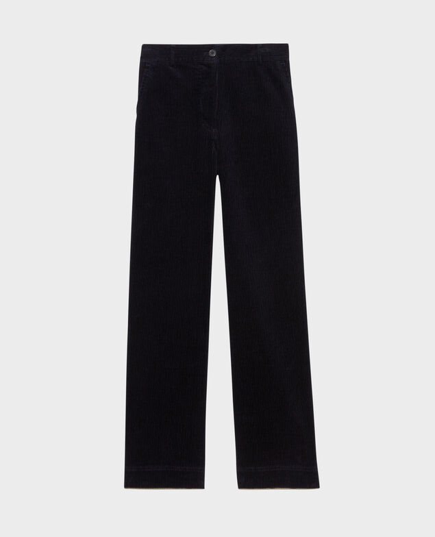 Wide corduroy trousers Night sky