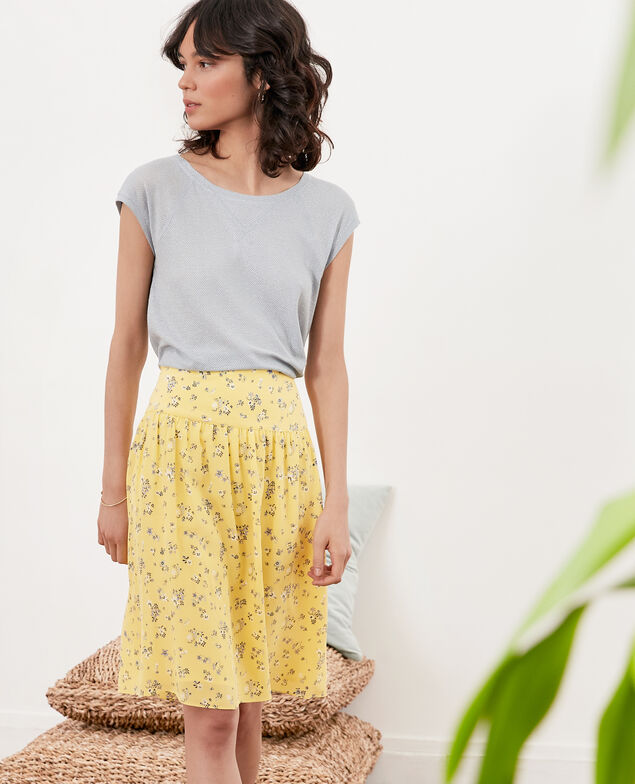 Midi skirt Lillybell lemon