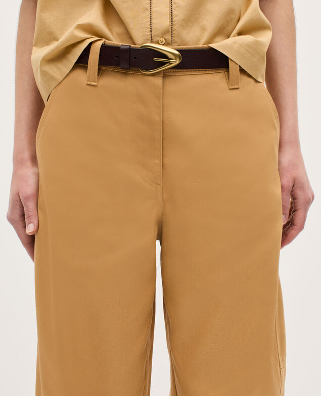 Barrel leg trousers K320 prairie sand