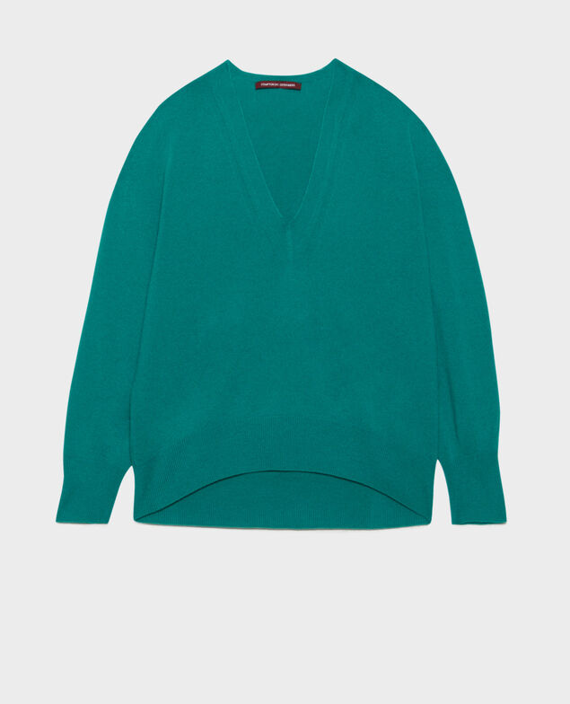 Cashmere jumper 8850 54 green