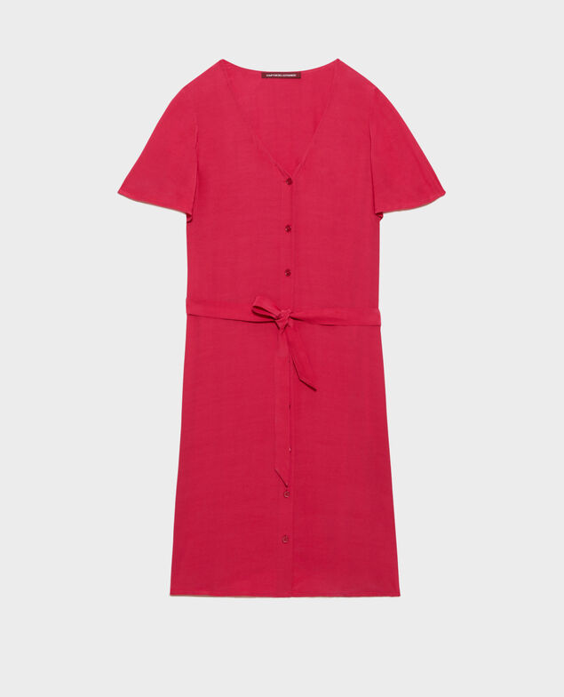 LAËTITIA - Floaty mini dress 8905 cherries jubilee