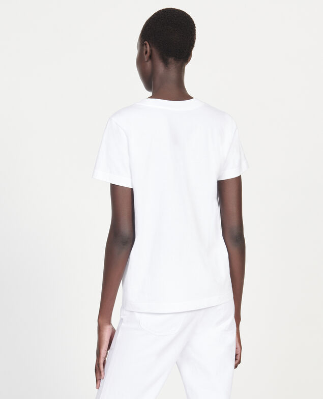 Léon cotton t-shirt Optical white