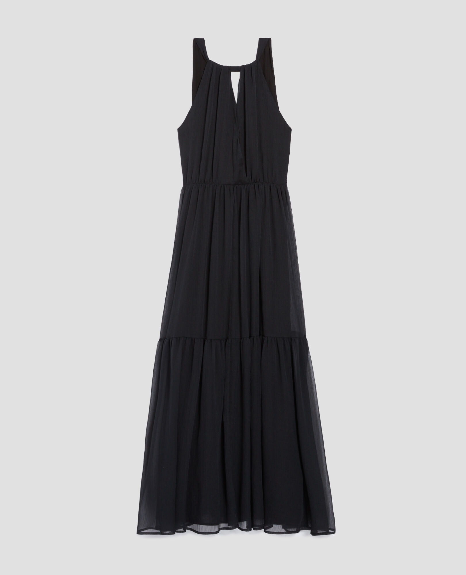 Fluid maxi dress black beauty - Comptoir des Cotonniers
