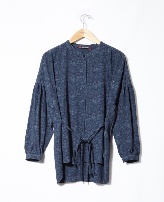 Loose blouse Blue