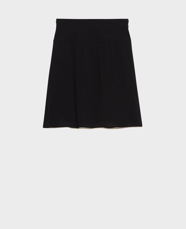 Floaty mini skirt Black beauty