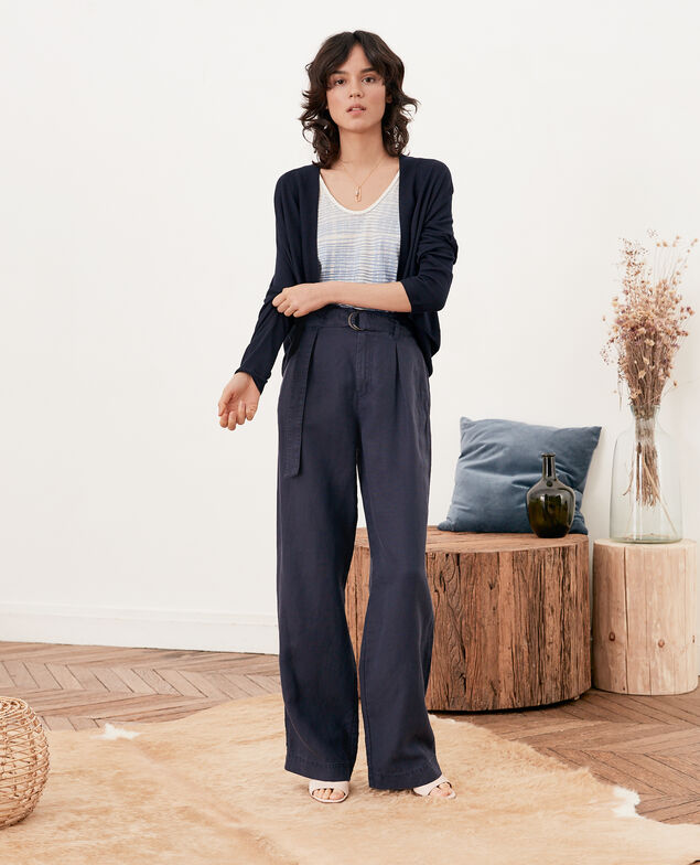 Short cardigan Marine