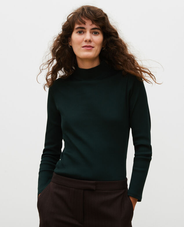 Long-sleeve stretch cotton jumper Scarab