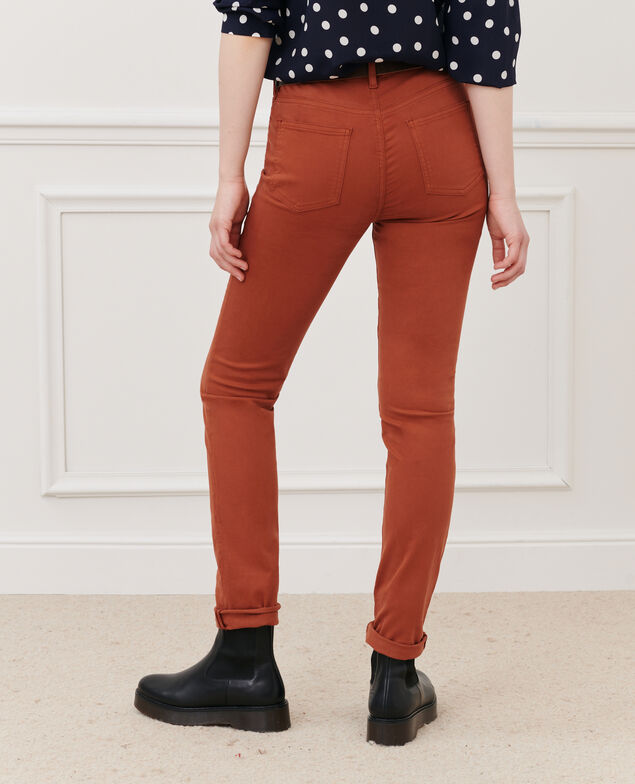 LILI - SLIM - Cotton jeans 8808 18 wine