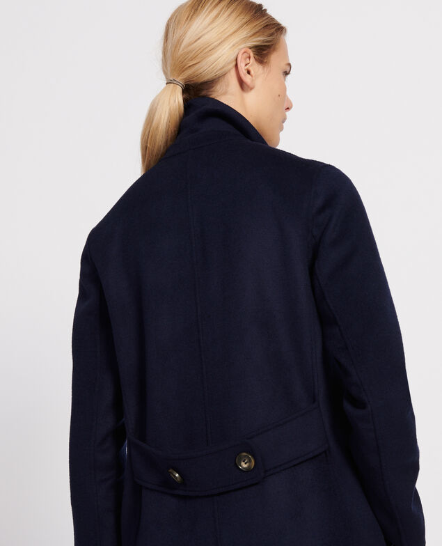 Long coat Maritime blue