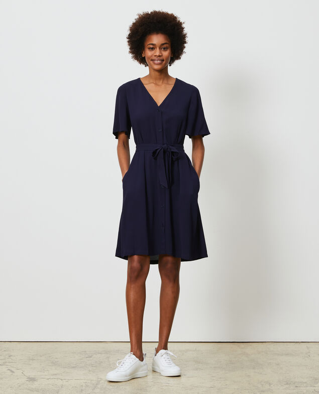 Short dress Maritime blue