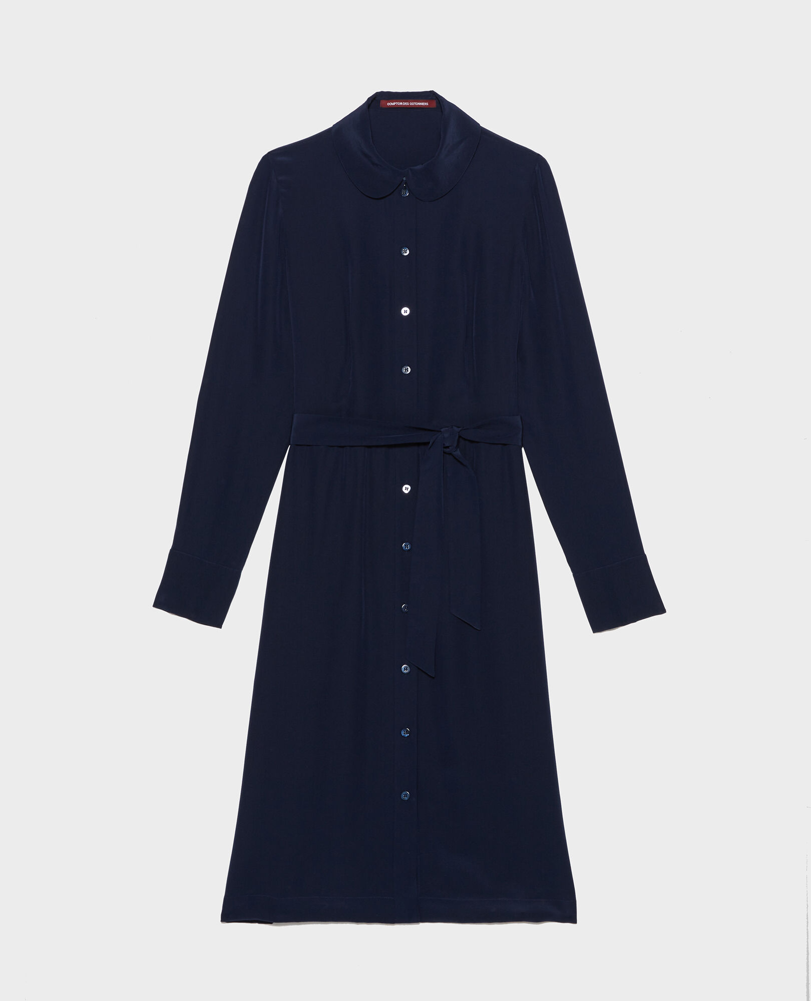 【ArimCloset】unique blue lace point sailor cotton dress ArimCloset】unique blue lace point sailor cotton dress