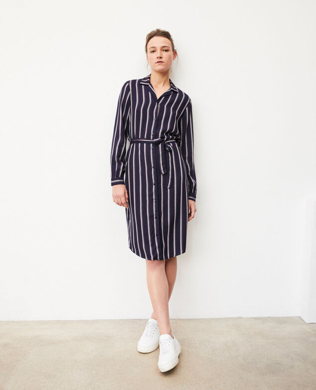  Plunge dress  Blue