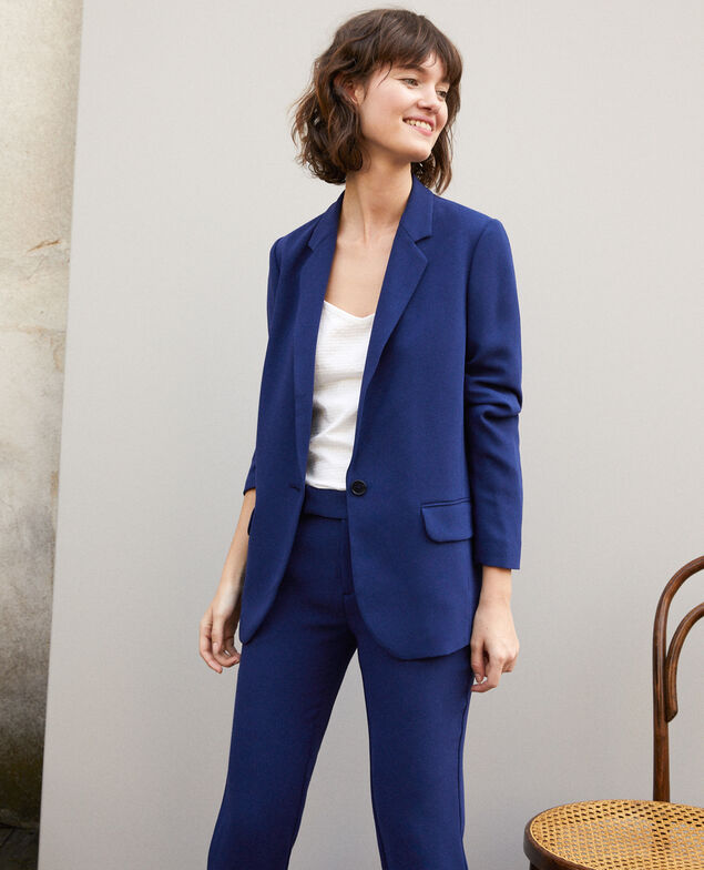 Suit-style jacket Medieval blue