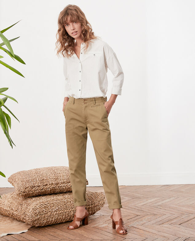 Chino-style jeans Mastic