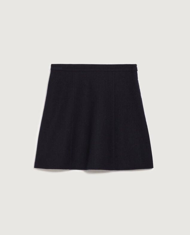 Double-faced mini skirt H695 night sky