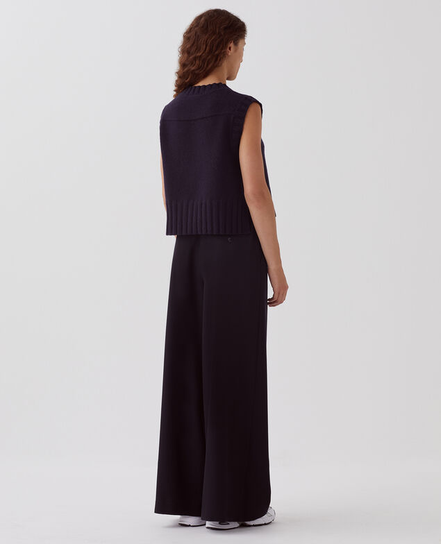 Wool tank top H695 night sky