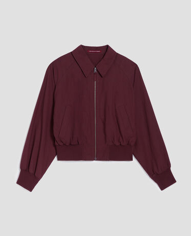 Zip-up jacket J380 decadent chocolate