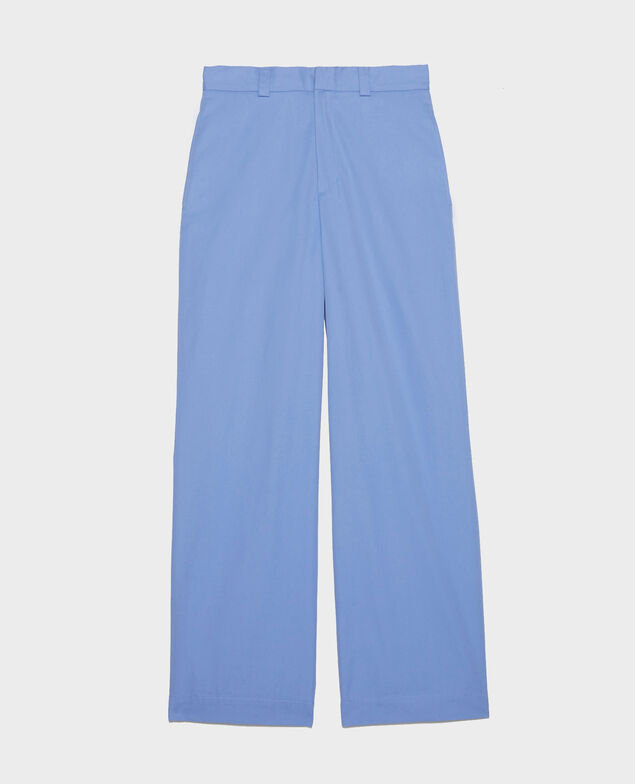 Cotton boyfriend trousers Persian jewel