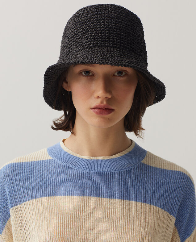 Crochet hat 8853 09 black