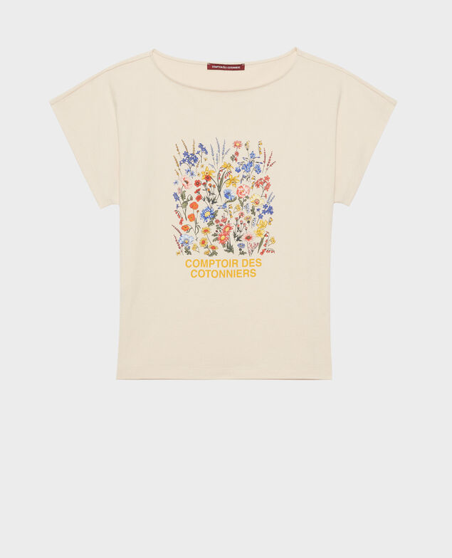 Short-sleeve cotton t-shirt Tapioca