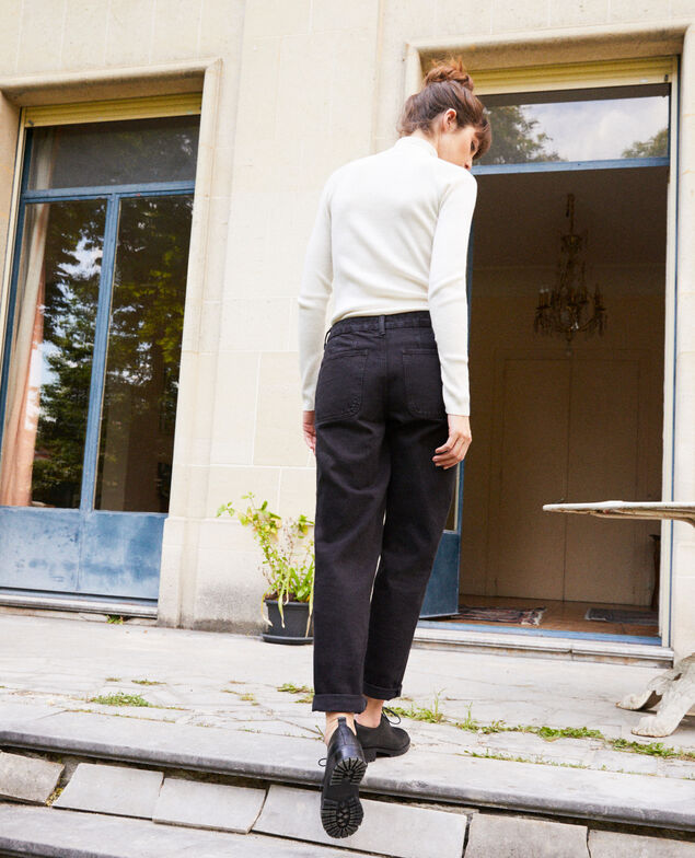 Fashion-fit jeans Noir