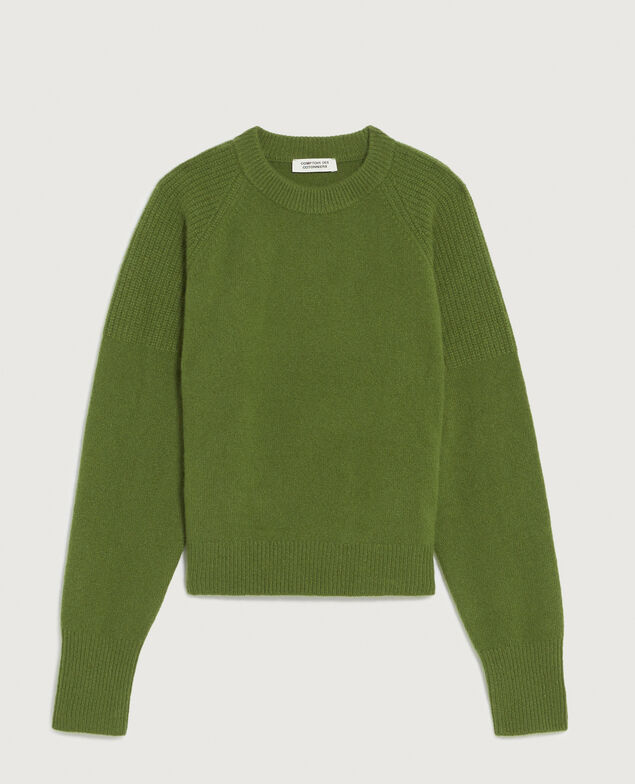 Cashmere jumper K540 pesto