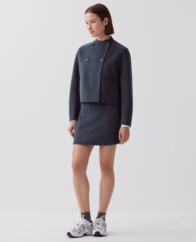 Double-sided jacket I680 blue nights